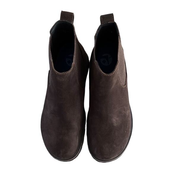 Birkenstock Highwood Chelsea Boots Mens 10-10.5 Slip On US Mocha Suede main image 6